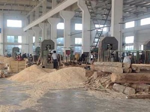 开云体育原木剖切开料设备